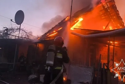 АПИ спас пенсионера на пожаре в Светлогорском районе